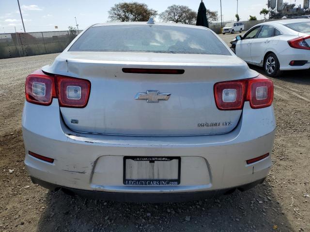 1G11H5SL5EF206137 - 2014 CHEVROLET MALIBU LTZ ვერცხლისფერი ფოტო 6