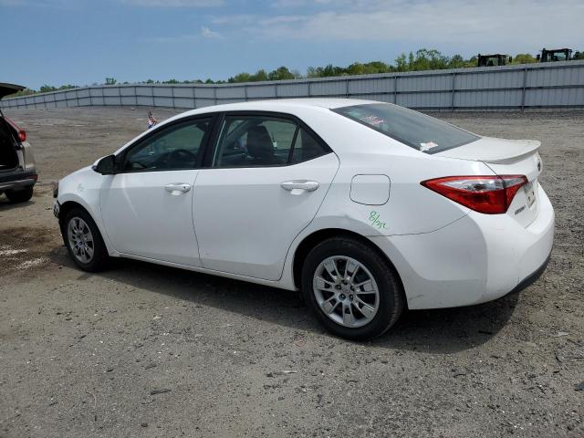 2T1BURHE7FC439518 - 2015 TOYOTA COROLLA L WHITE photo 2