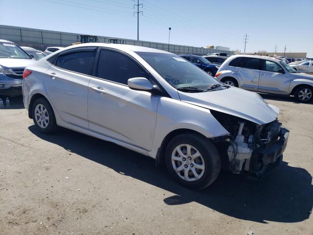 KMHCT4AE2EU617336 - 2014 HYUNDAI ACCENT GLS SILVER photo 4