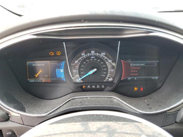 1FA6P0HD5G5114835 - 2016 FORD FUSION SE 黑色 照片 9