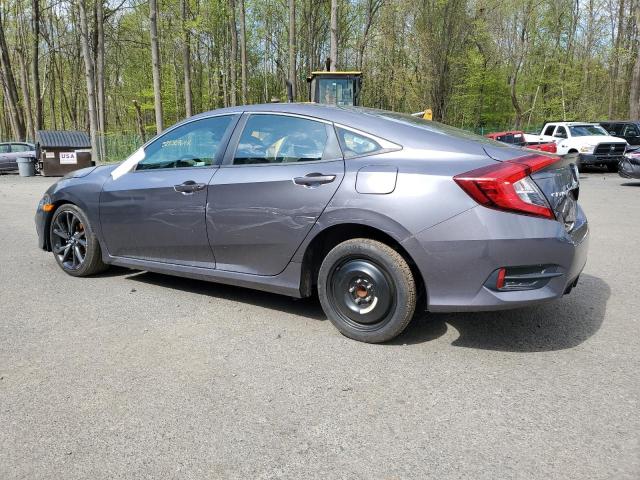 2HGFC2F84LH526689 - 2020 HONDA CIVIC SPORT GRAY photo 2