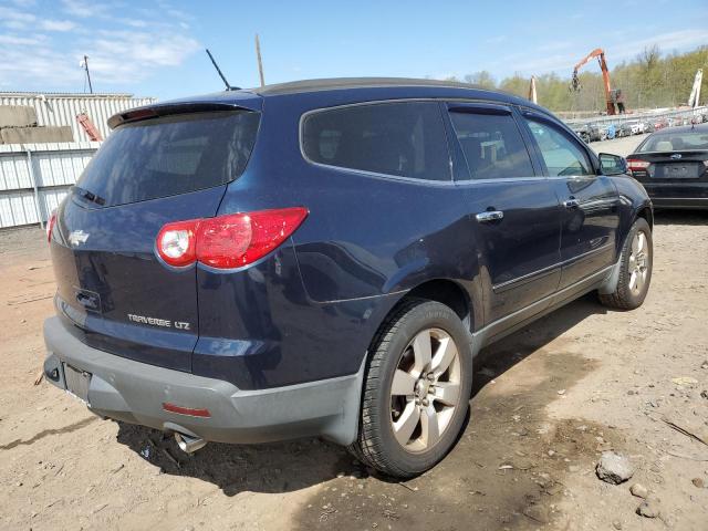 1GNKVLED3BJ127496 - 2011 CHEVROLET TRAVERSE LTZ BLUE photo 3