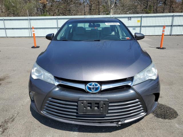 4T1BD1FK4FU176414 - 2015 TOYOTA CAMRY HYBRID GRAY photo 5