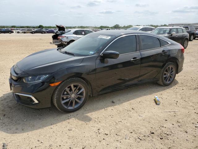 19XFC1F73LE208543 - 2020 HONDA CIVIC EXL BLACK photo 1