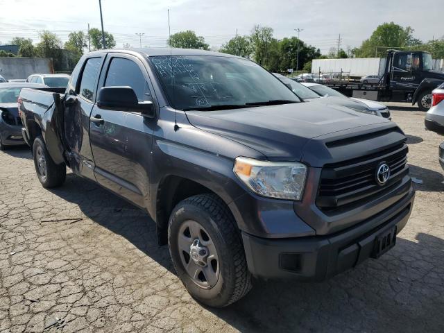 5TFUM5F14EX051938 - 2014 TOYOTA TUNDRA DOUBLE CAB SR/SR5 GRAY photo 4