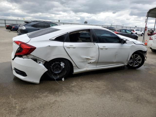 2HGFC2F59JH566446 - 2018 HONDA CIVIC LX WHITE photo 3