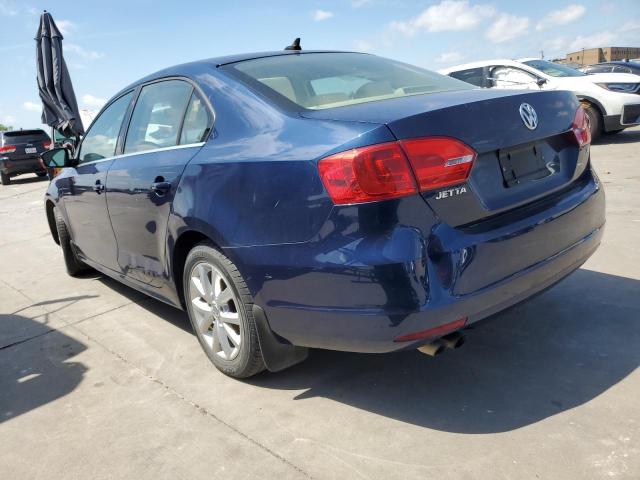 3VWD17AJ6EM397407 - 2014 VOLKSWAGEN JETTA SE BLUE photo 2