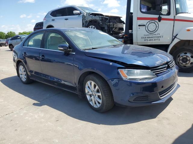 3VWD17AJ6EM397407 - 2014 VOLKSWAGEN JETTA SE BLUE photo 4