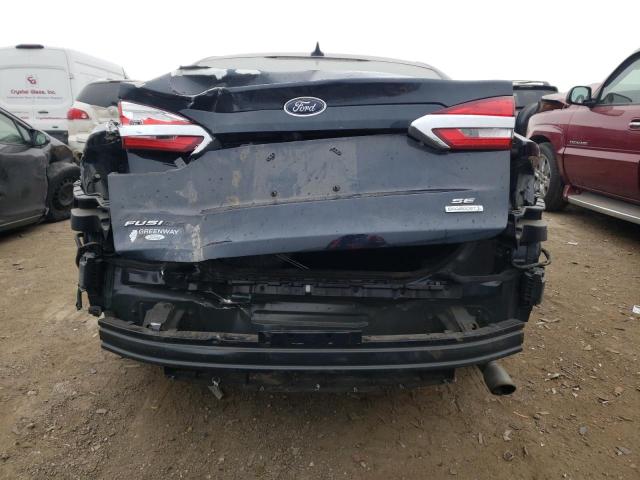 3FA6P0HD5LR144795 - 2020 FORD FUSION SE BLACK photo 6