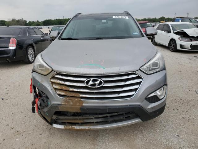 KM8SR4HF9FU104451 - 2015 HYUNDAI SANTA FE GLS GRAY photo 5