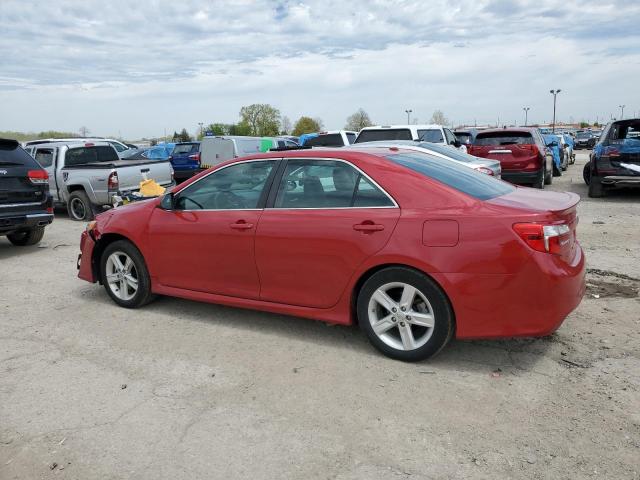 4T1BF1FK0EU729164 - 2014 TOYOTA CAMRY L RED photo 2