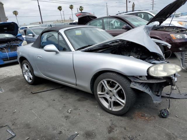JM1NB353540400694 - 2004 MAZDA MX-5 MIATA BASE SILVER photo 4