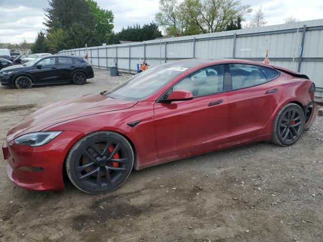 5YJSA1E67PF524962 - 2023 TESLA MODEL S Qırmızı foto 1