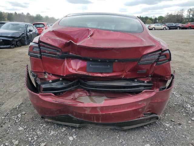 5YJSA1E67PF524962 - 2023 TESLA MODEL S Qırmızı foto 6