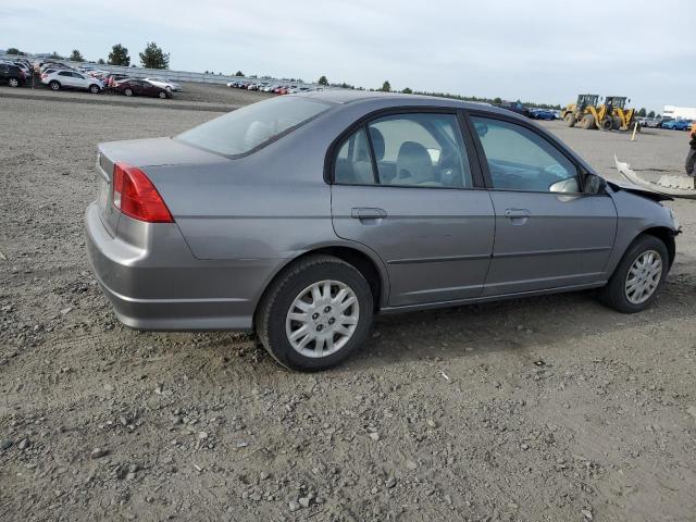 2HGES16594H546842 - 2004 HONDA CIVIC LX GRAY photo 3