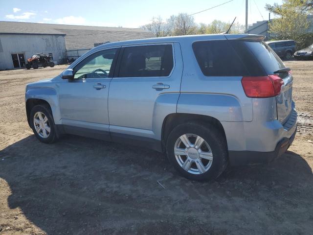 2GKALMEK3E6140799 - 2014 GMC TERRAIN SLE BLUE photo 2