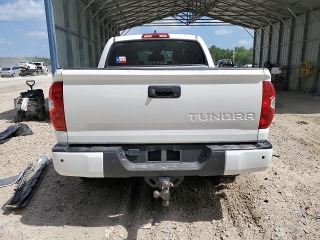 5TFEY5F15MX292494 - 2021 TOYOTA TUNDRA CREWMAX SR5 WHITE photo 6