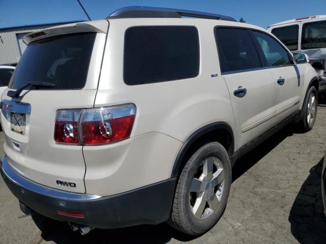 1GKEV33727J134616 - 2007 GMC ACADIA SLT-2 WHITE photo 3