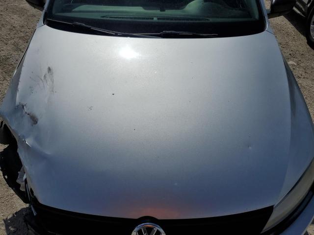 3VW2K7AJ5EM313419 - 2014 VOLKSWAGEN JETTA BASE 银色 照片 11