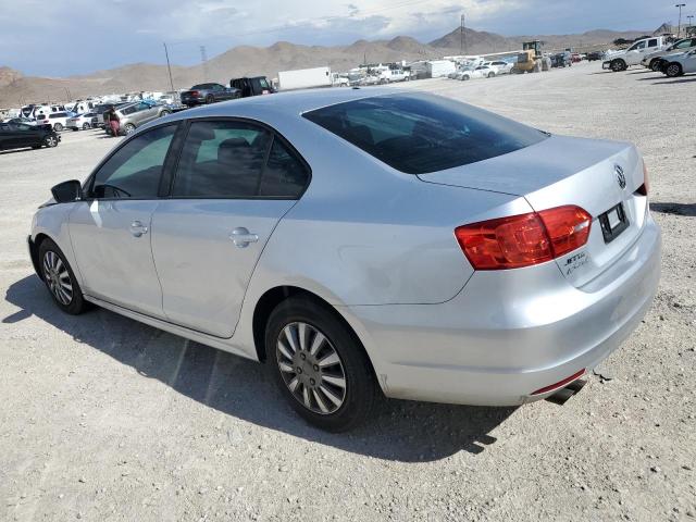 3VW2K7AJ5EM313419 - 2014 VOLKSWAGEN JETTA BASE 银色 照片 2