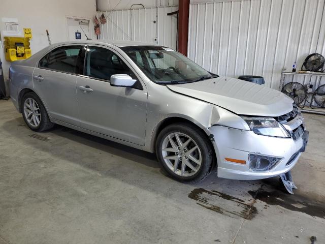 3FAHP0CG1CR351582 - 2012 FORD FUSION SEL SILVER photo 4