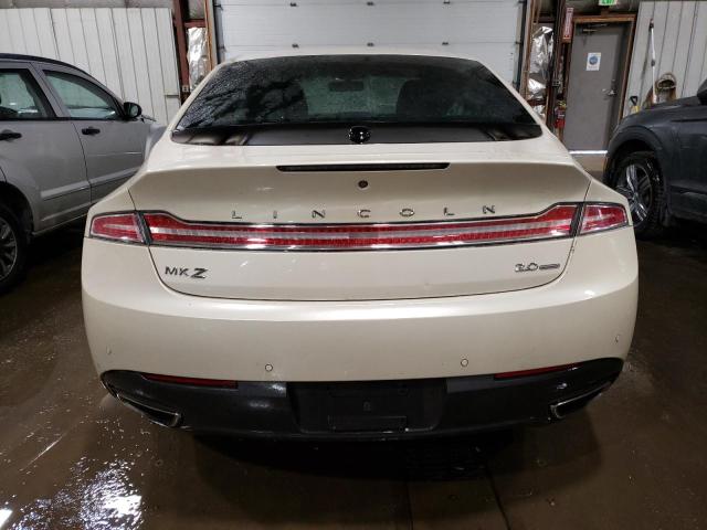 3LN6L2G97FR617806 - 2015 LINCOLN MKZ WHITE photo 6