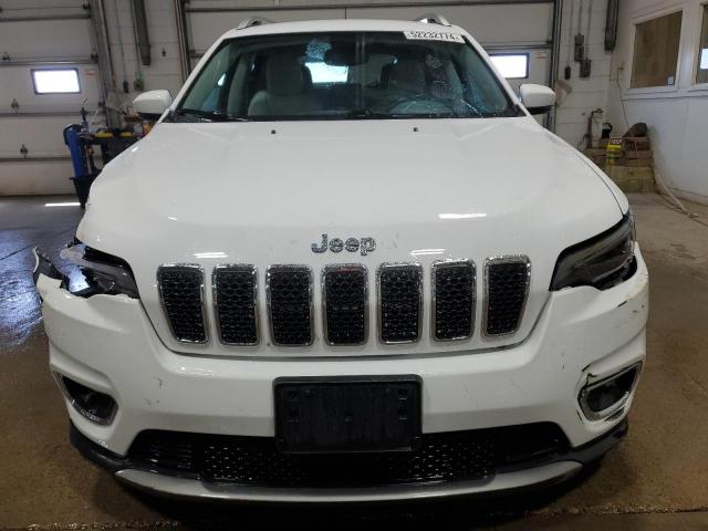 1C4PJMDXXKD349575 - 2019 JEEP CHEROKEE LIMITED WHITE photo 5