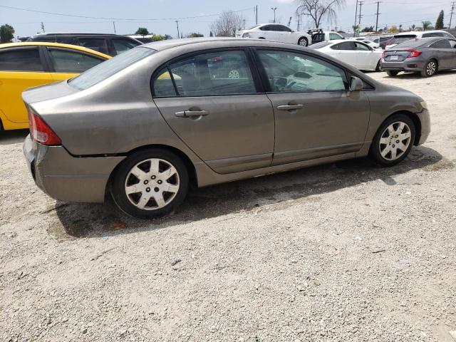 2HGFA16517H506458 - 2007 HONDA CIVIC LX GRAY photo 3