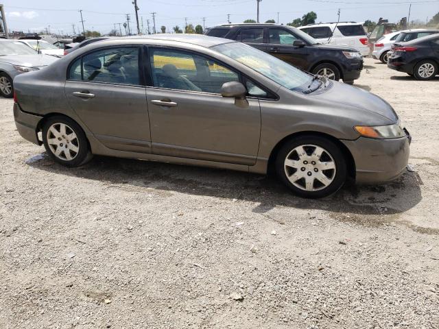 2HGFA16517H506458 - 2007 HONDA CIVIC LX GRAY photo 4