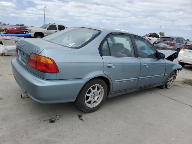 2HGEJ6615YH541088 - 2000 HONDA CIVIC BASE TEAL photo 3