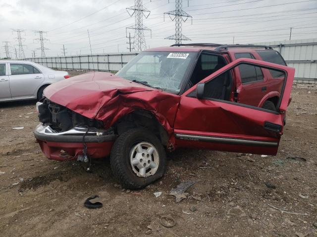 1GNDT13W0Y2253812 - 2000 CHEVROLET BLAZER RED photo 1