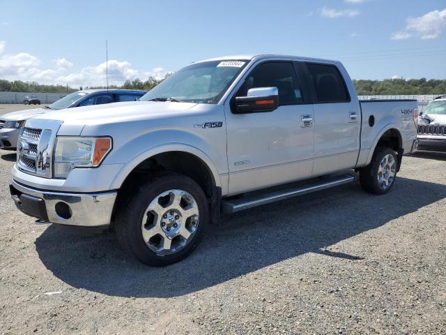 1FTFW1ET8BFA65390 - 2011 FORD F150 SUPERCREW SILVER photo 1