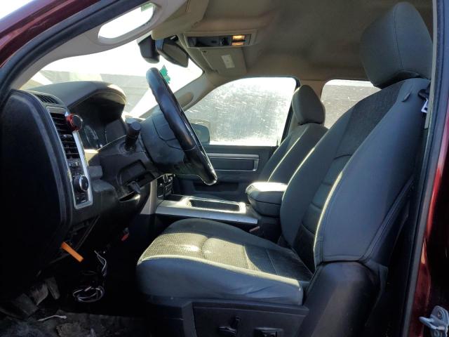 1C6RR6LT7KS539462 - 2019 RAM 1500 CLASS SLT მუქწითელი ფოტო 7