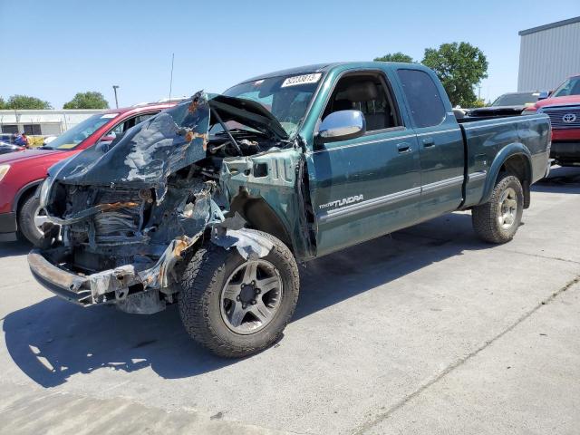 5TBBT4415YS001138 - 2000 TOYOTA TUNDRA ACCESS CAB Կանաչ լուսանկար 1