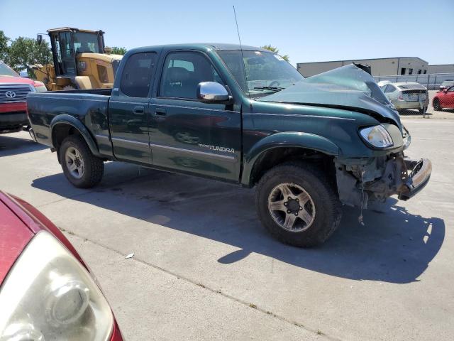 5TBBT4415YS001138 - 2000 TOYOTA TUNDRA ACCESS CAB GREEN photo 4