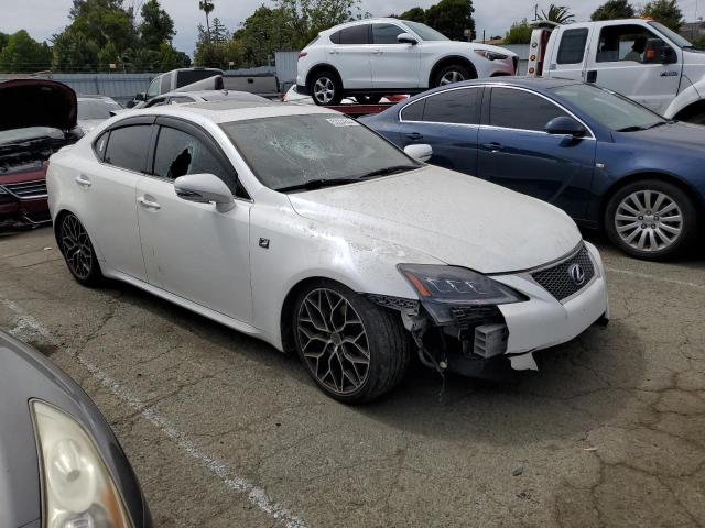 JTHBF5C22B5136748 - 2011 LEXUS IS 250 WHITE photo 4