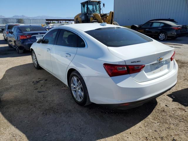 1G1ZD5ST2JF124617 - 2018 CHEVROLET MALIBU LT WHITE photo 2