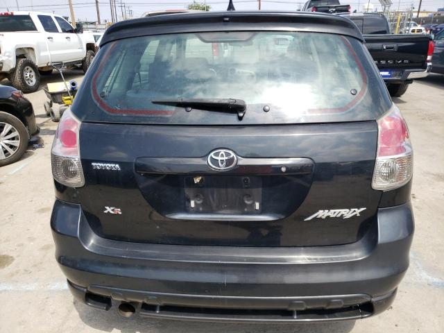 2T1KR32E06C591227 - 2006 TOYOTA COROLLA MA XR BLACK photo 6