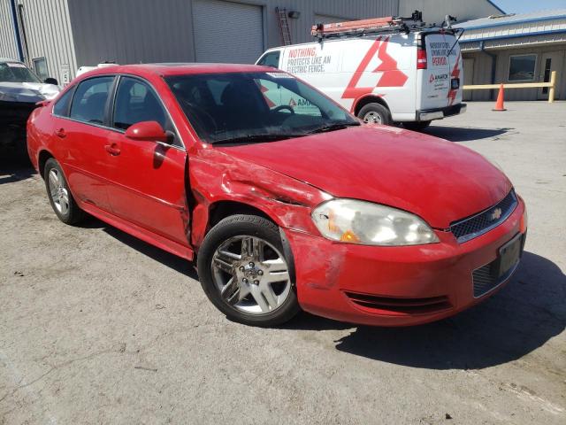 2G1WG5E30D1181884 - 2013 CHEVROLET IMPALA LT RED photo 4