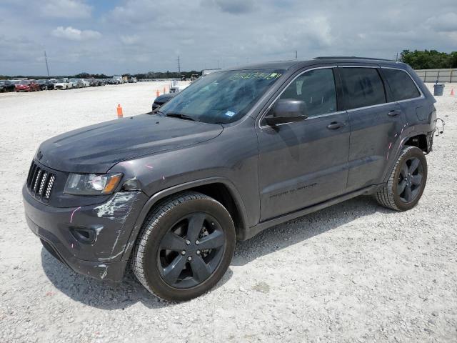 1C4RJEAG6FC152367 - 2015 JEEP GRAND CHER LAREDO GRAY photo 1