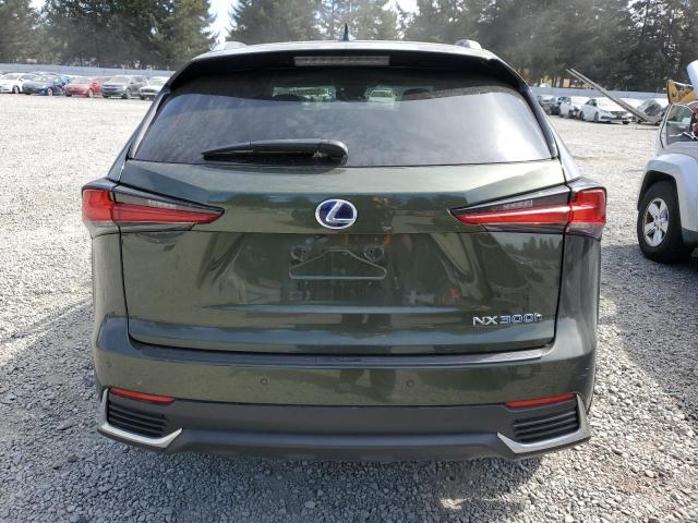 JTJGJRDZ6M2165616 - 2021 LEXUS NX 300H BASE GREEN photo 6