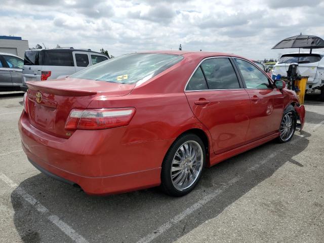4T1BK46K37U006036 - 2007 TOYOTA CAMRY LE RED photo 3