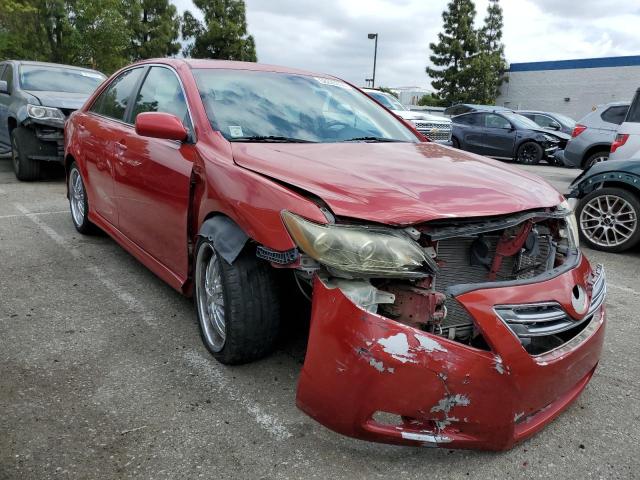 4T1BK46K37U006036 - 2007 TOYOTA CAMRY LE RED photo 4