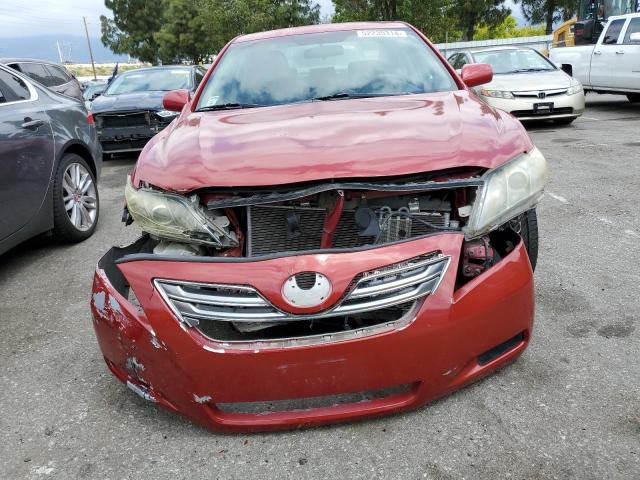 4T1BK46K37U006036 - 2007 TOYOTA CAMRY LE RED photo 5