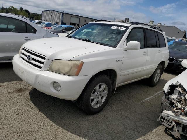 JTEHF21A630151624 - 2003 TOYOTA HIGHLANDER LIMITED WHITE photo 1