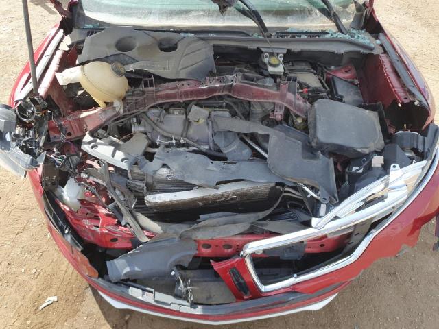 5LMCJ2D91HUL69414 - 2017 LINCOLN MKC SELECT Czerwony zdjęcie 12