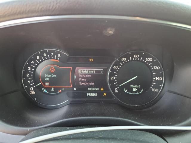 5LMCJ2D91HUL69414 - 2017 LINCOLN MKC SELECT Czerwony zdjęcie 9