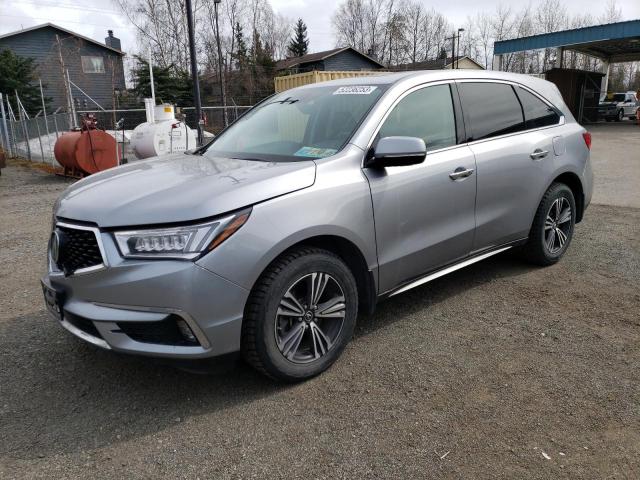 5FRYD4H38HB024345 - 2017 ACURA MDX SILVER photo 1