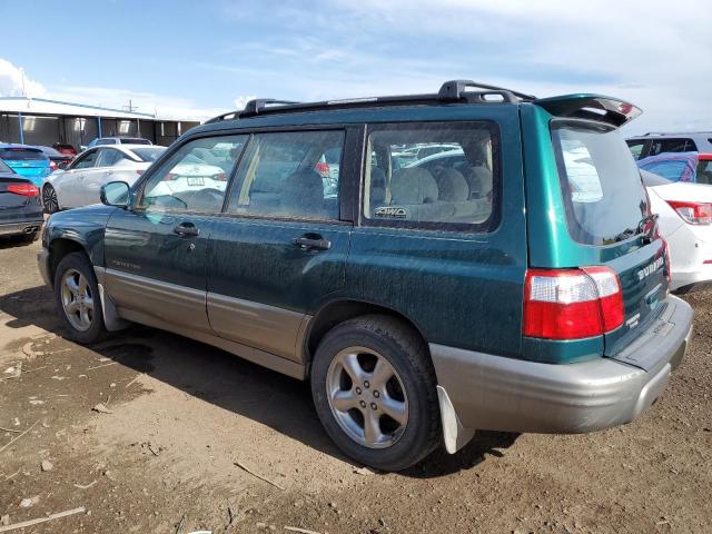 JF1SF655X1H756202 - 2001 SUBARU FORESTER S GREEN photo 2
