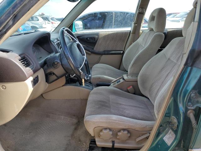 JF1SF655X1H756202 - 2001 SUBARU FORESTER S GREEN photo 7